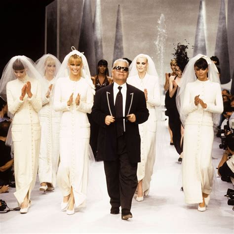 karl Lagerfeld fashion show